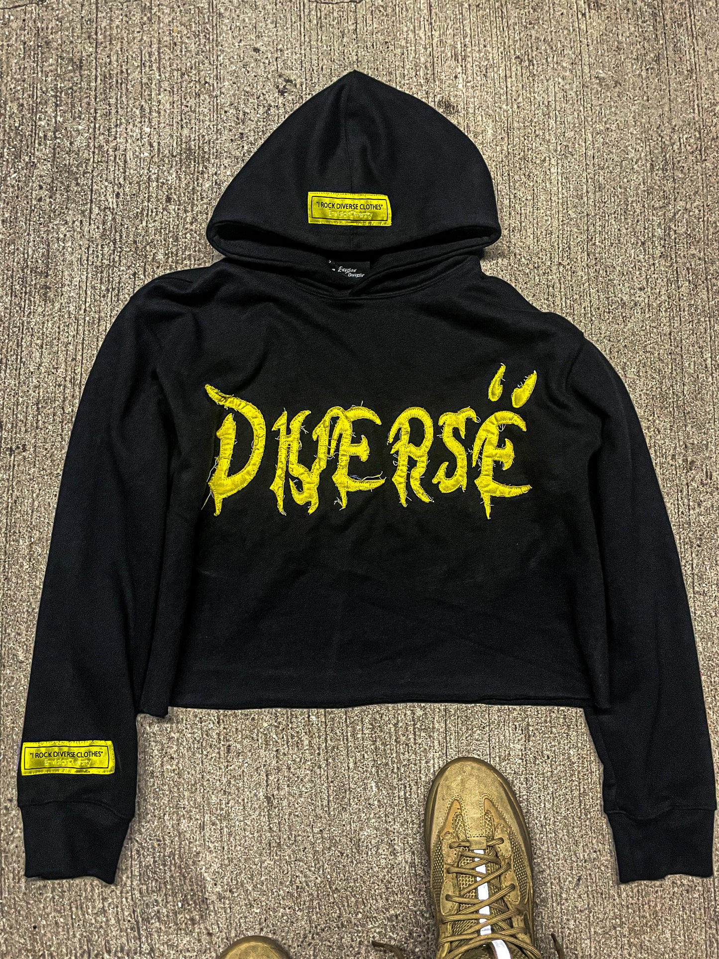 Exclusive Yellow Diverse Hoodie