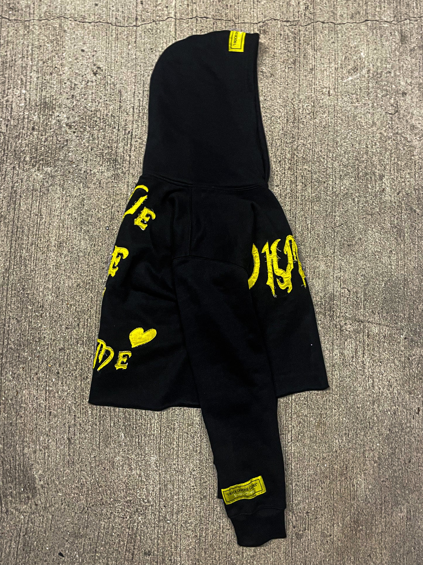 Exclusive Yellow Diverse Hoodie