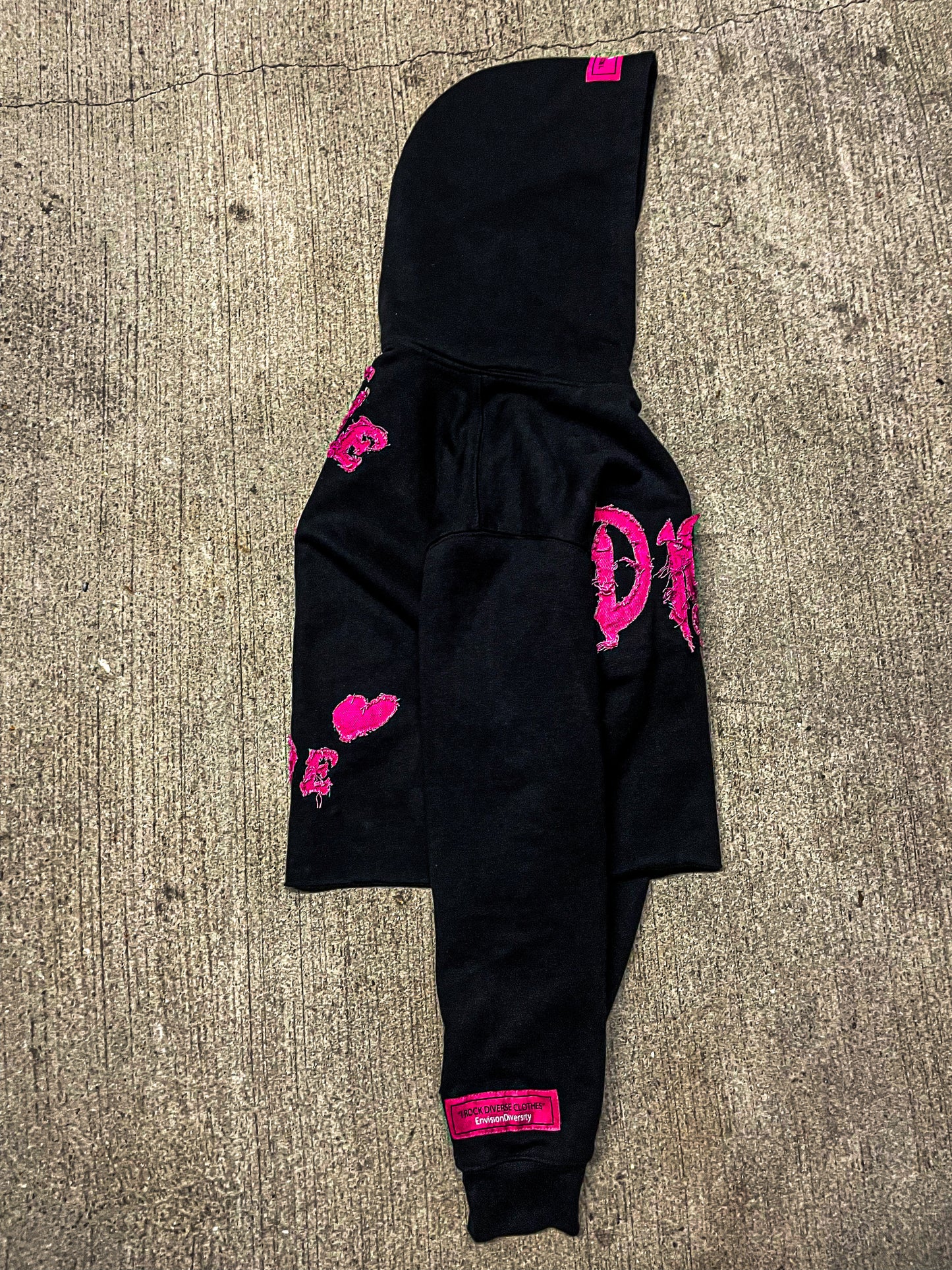 Exclusive Pink Diverse Hoodie